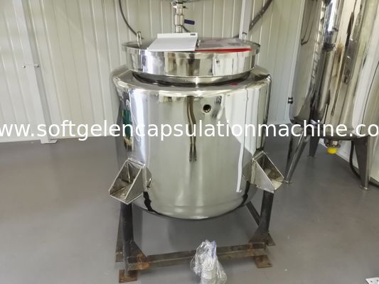 GMPの標準の溶け、給油タンクゼラチンをかき混ぜている304 SU 100L