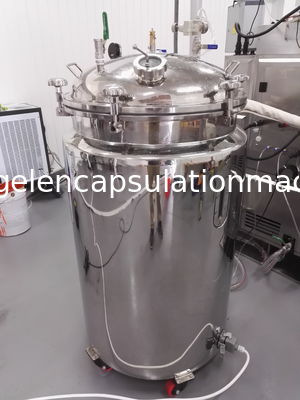 制御箱が付いている温度調整の油圧タンクが付いているSoftgelのゼラチンの溶けるタンク