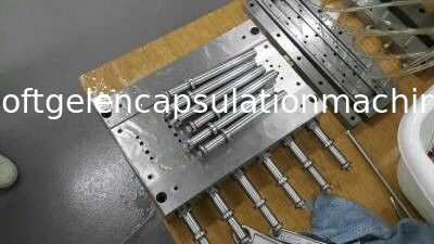 Ssは充填機の部品を添加物の注入のプランジャーをポンプでくむSoftgelのカプセル封入を要約する