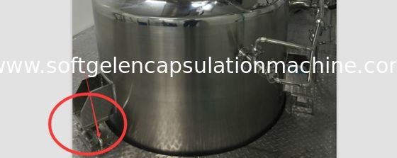 液体/薬のための500L 304 SUのステンレス鋼の混合タンク
