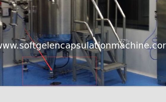 澱粉の移動可能なカプセル満ちる装置のゼラチン溶けるタンク/配置されたゼラチンMelter