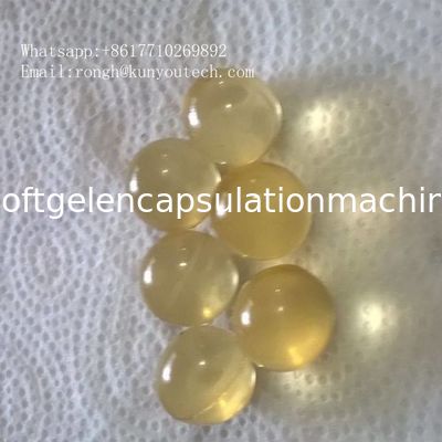 小型球の継ぎ目が無いSoftgel機械、オイルの添加物が付いている柔らかいゼラチン カプセル機械