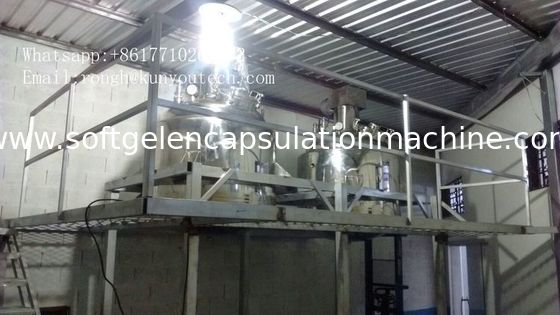 真空の給湯器の電気制御1000L Vegの澱粉のゼラチンの溶けるタンク