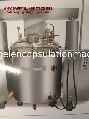 ゼラチンを貯えるための350Lゼラチンの給油タンク/ゼラチンの受信機タンク