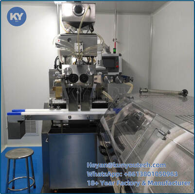 6"地上の自動供給、880X640X1900mmを用いるSoftgelのカプセル封入機械ライン
