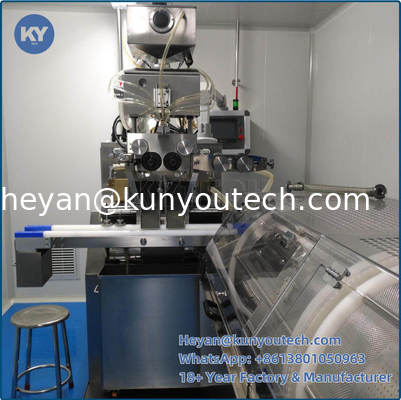 多孔性のステンレス鋼 オイルのローラーが付いているCanabisオイルのSoftgelのカプセル機械