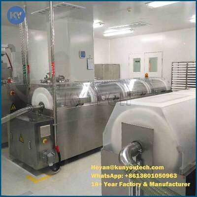 煙道のベッドの気流の柔らかいゼラチンのタンブラーのドライヤーSs316物質的なTd2 Td4 Plc制御