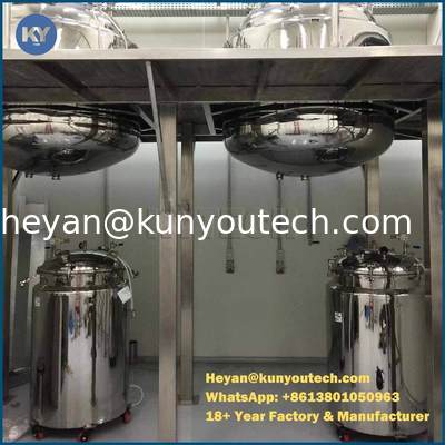 湯せんの柔らかいゼラチンの溶けるタンク、密集した構造のSoftgelの貯蔵タンク