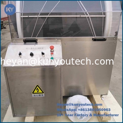 SUS 580x600mm ロータリーカプセル化タンブラー乾燥機 0.4KW