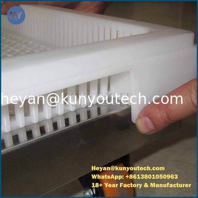 Softgelはカスタマイズされた色に耐えるプラスチック乾燥の皿の高温を要約する