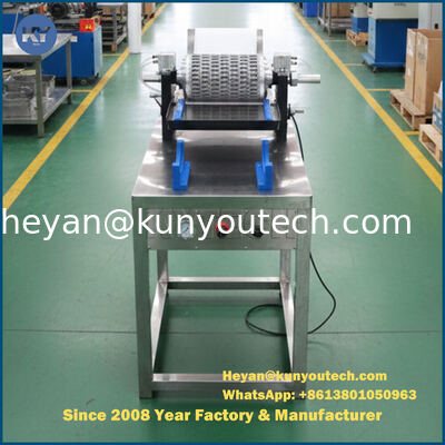 柔らかいカプセルおよびペイントボールのカプセル封入のための型の試験機