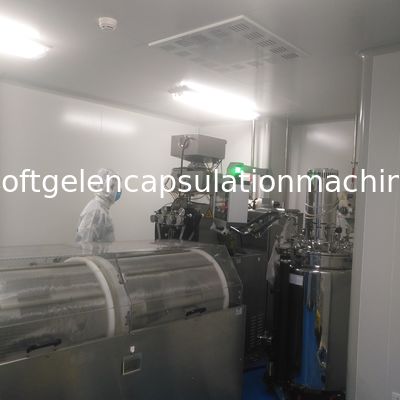 PLC制御ISO9001を用いるSoftgel/カプセル/ペイントボールの乾燥機械システム タンブラーのドライヤー