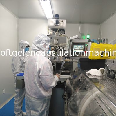 7インチは機械CbdオイルのためのロールSoftgelのカプセル封入1年の保証死ぬ