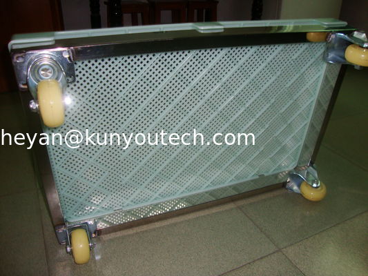 安全な食品等級PPEのプラスチック乾燥の皿およびトロリー強い靭性ISO9001