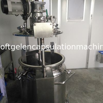 機能および真空ポンプをかき混ぜることを用いる100L完全菜食主義者のゼラチンのステンレス鋼 タンク