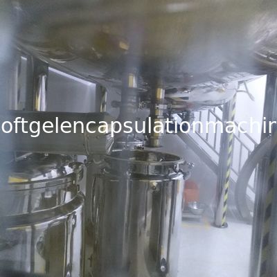 機能および真空ポンプをかき混ぜることを用いる100L完全菜食主義者のゼラチンのステンレス鋼 タンク