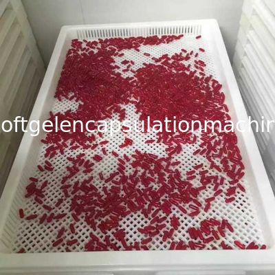 Softgelのカプセルおよびペイントボールのための白い食品等級のプラスチック乾燥の皿