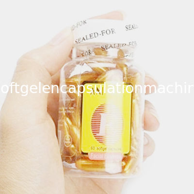 魚油の詰物のための薬剤の柔らかいゲルのカプセルの製造業機械
