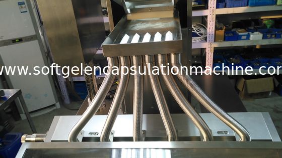 0.5KW Softgelのカプセルのサイズおよび調節可能なローラーの間隔の分類機械を形づけるため