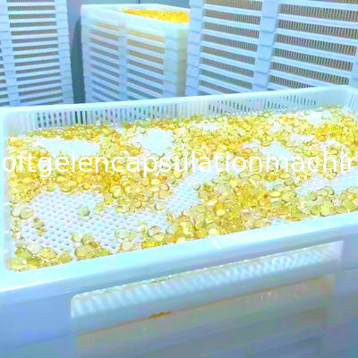 Softgelのカプセルおよびペイントボールのための白い食品等級のプラスチック乾燥の皿