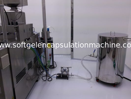 楕円形の細長い形の魚油またはビタミンSoftgelのためのR & D Softgelの生産ライン