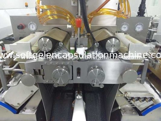 Plcのペイントボールのカプセル封入機械ハラールは静かにオイルおよびのりの詰物を要約する